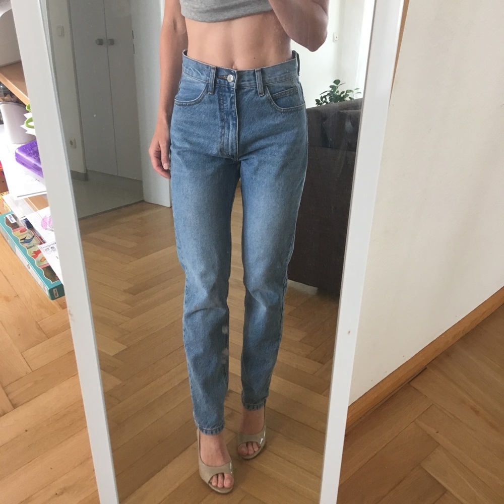 Jeans J.Galt 100% cotton high rise S NWT